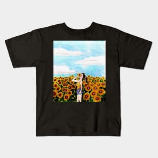 FLOWER GIRL Kids T-Shirt